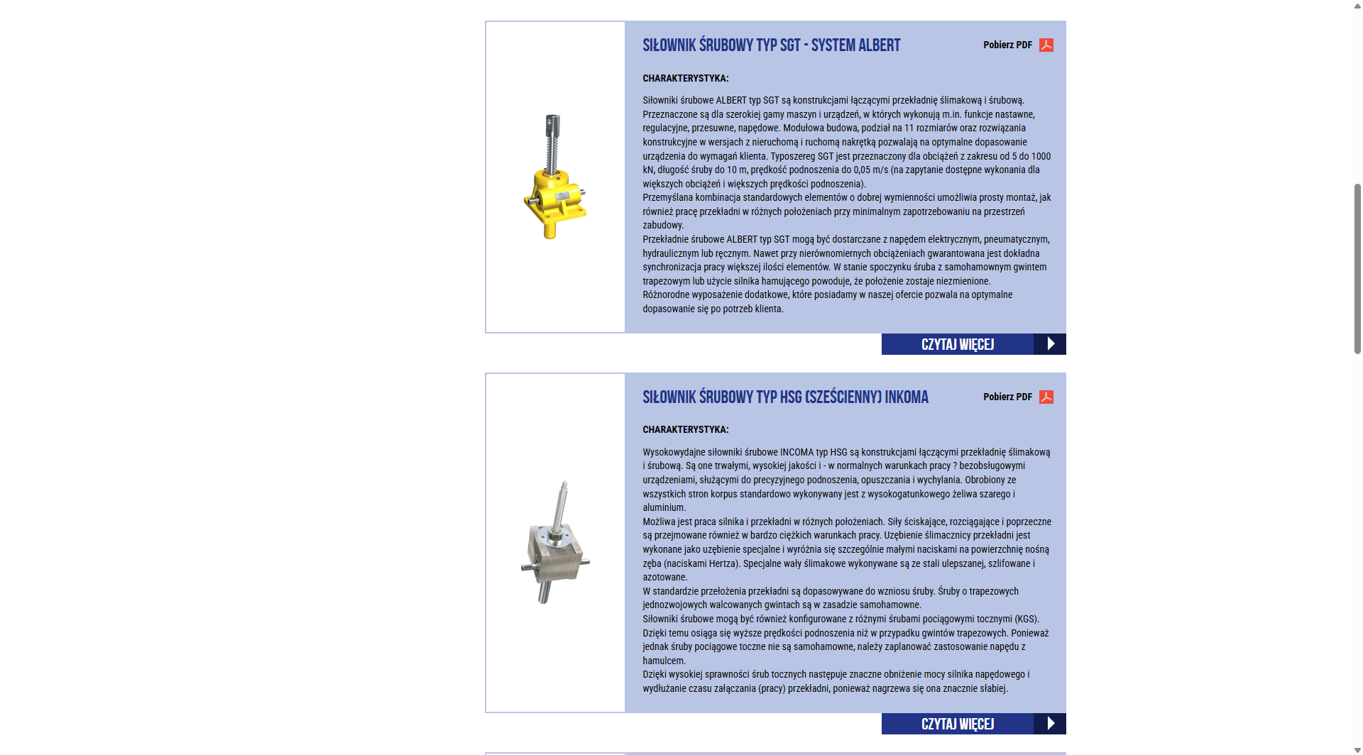 Miniatura artykułu Siłowniki śrubowe czy hydrauliczne - które rozwiązanie lepiej sprawdzi się w Twojej firmie?