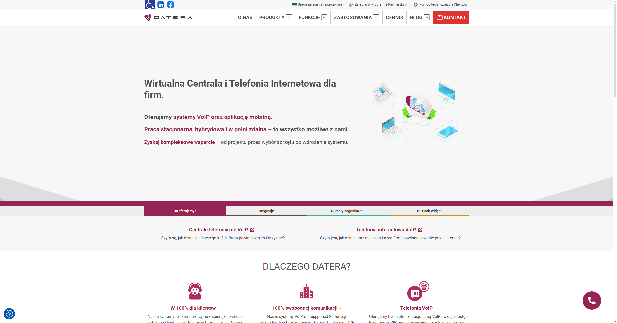 Miniatura artykułu Telefonia internetowa dla firm - co warto wiedzieć przed wdrożeniem?
