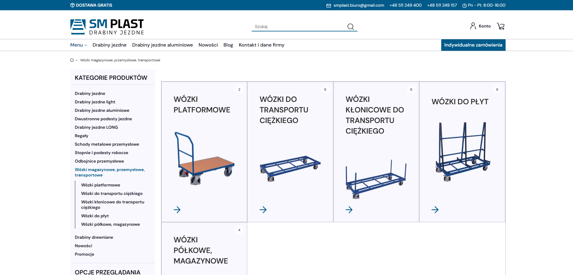 Miniatura artykułu Nowoczesne wózki magazynowe a ergonomia pracy – jak poprawić wydajność i bezpieczeństwo personelu?