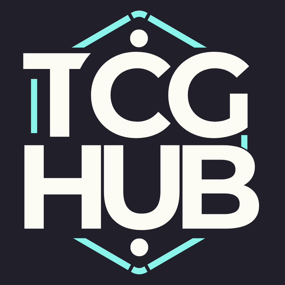 Logo firmy TCG Hub - karty kolekcjonerskie