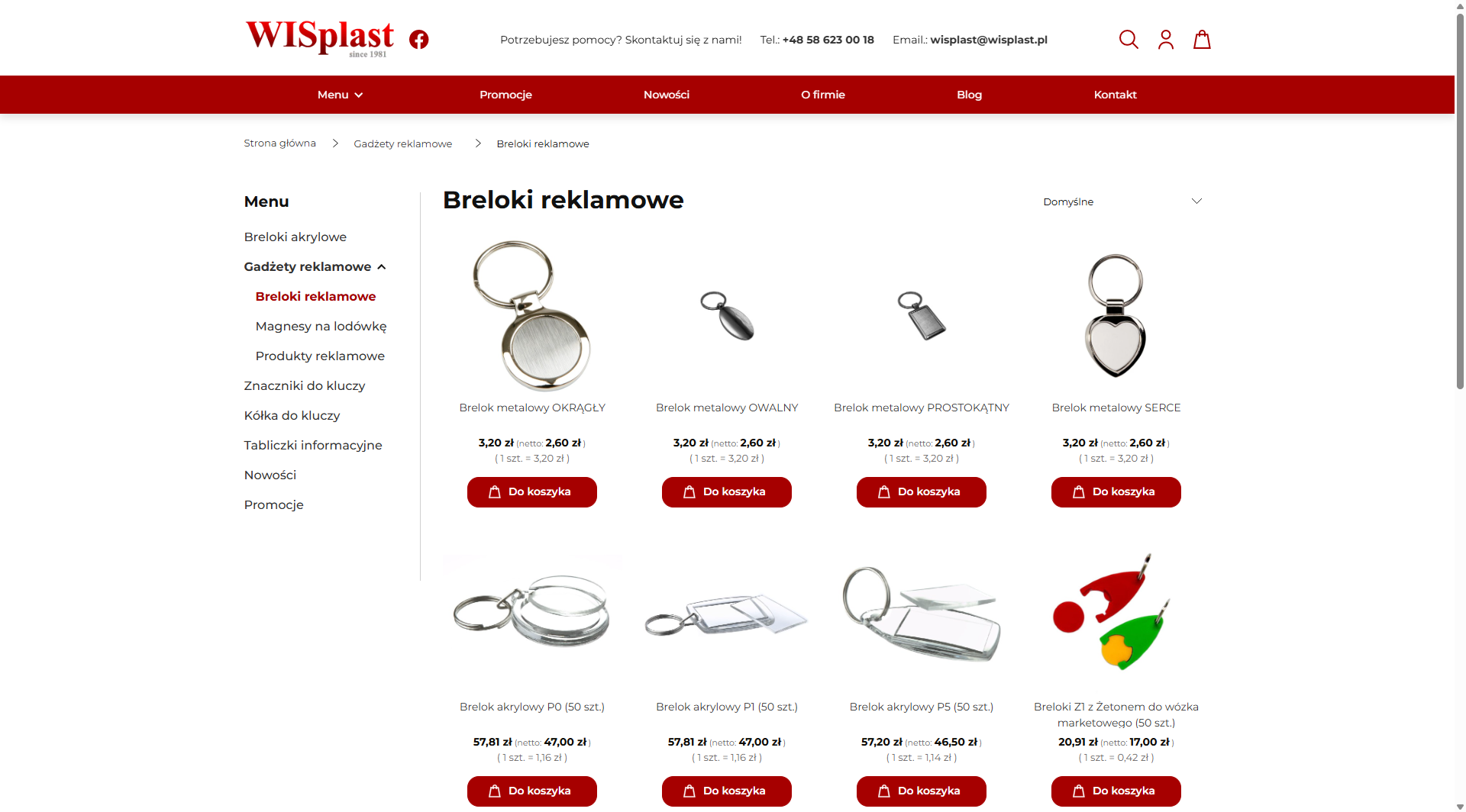 Breloki reklamowe jako prezent dla klientów i pracowników